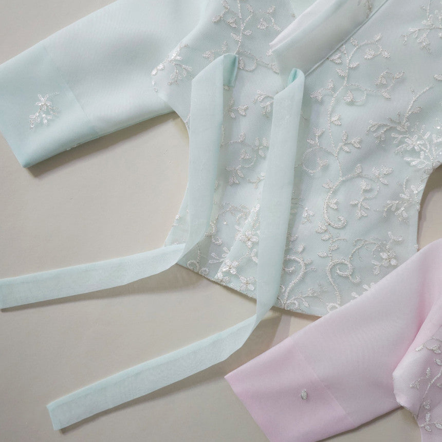 Paige Pink Girl Dress Hanbok