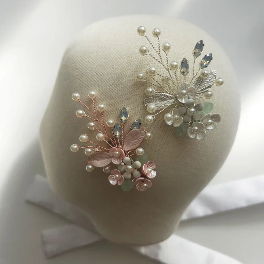 Mina Floral Brooch - Native Korean