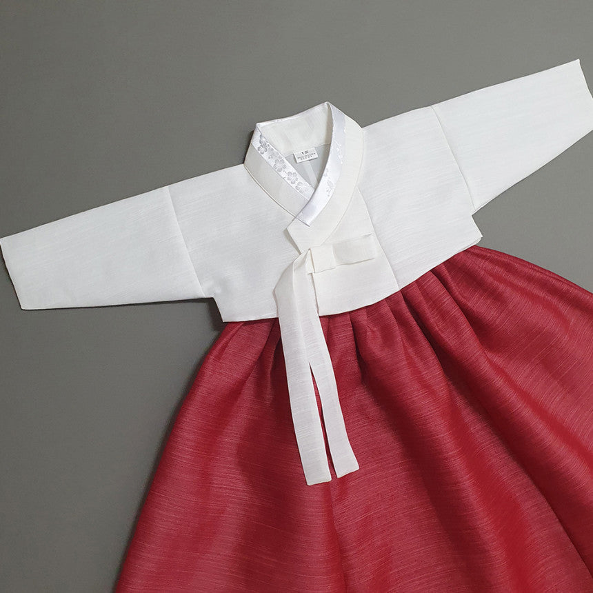 Gumiho Red Girl Hanbok (100D-8YR)