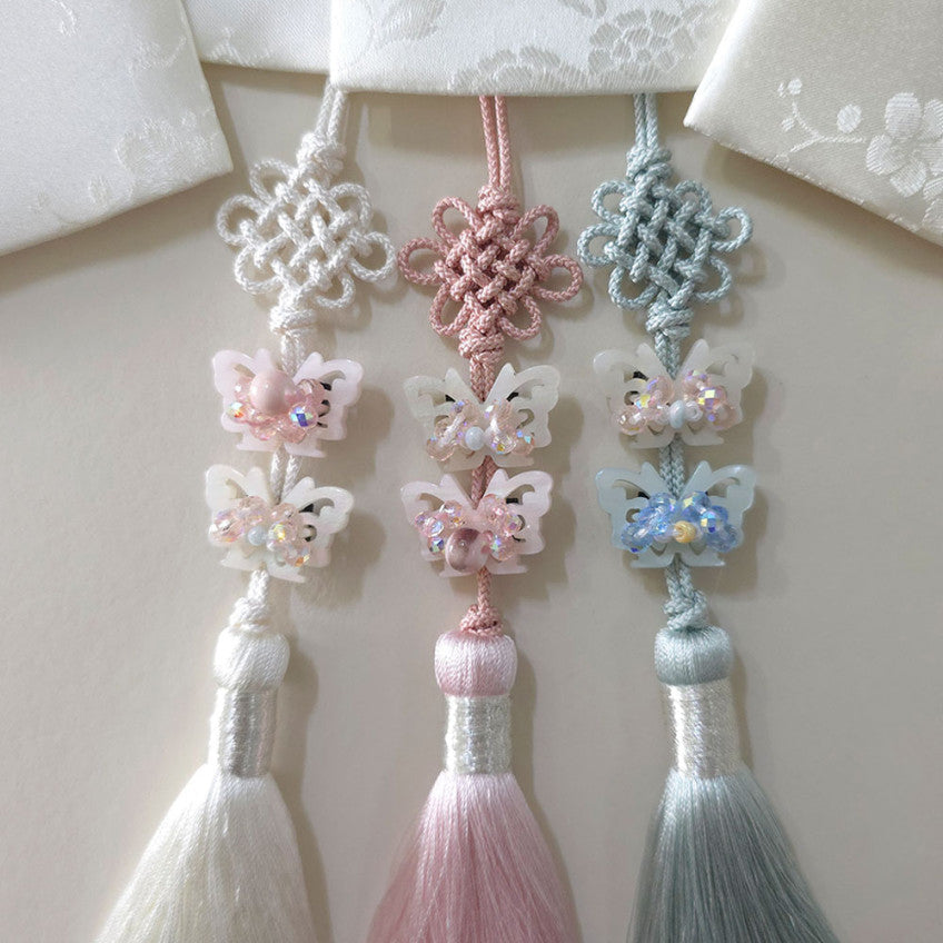 Crystal Butterfly Norigae
