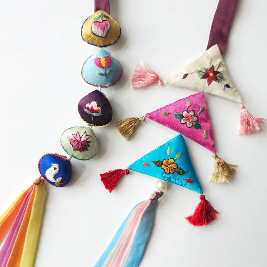 Traditional Embroidered Norigae