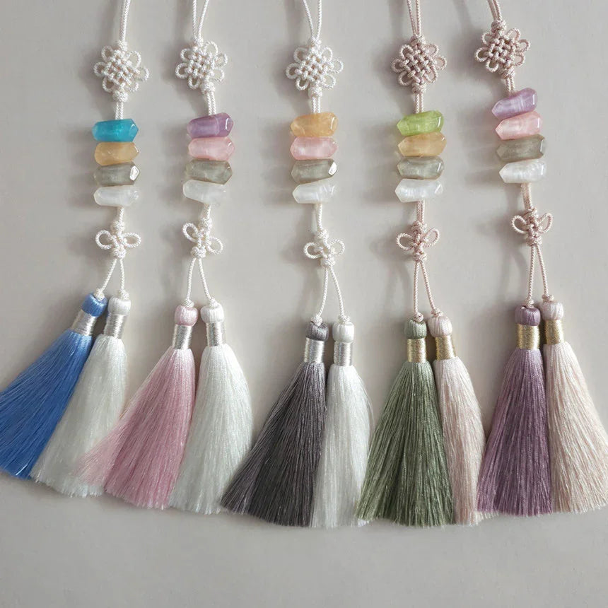 Harmony Stone Tassel Norigae