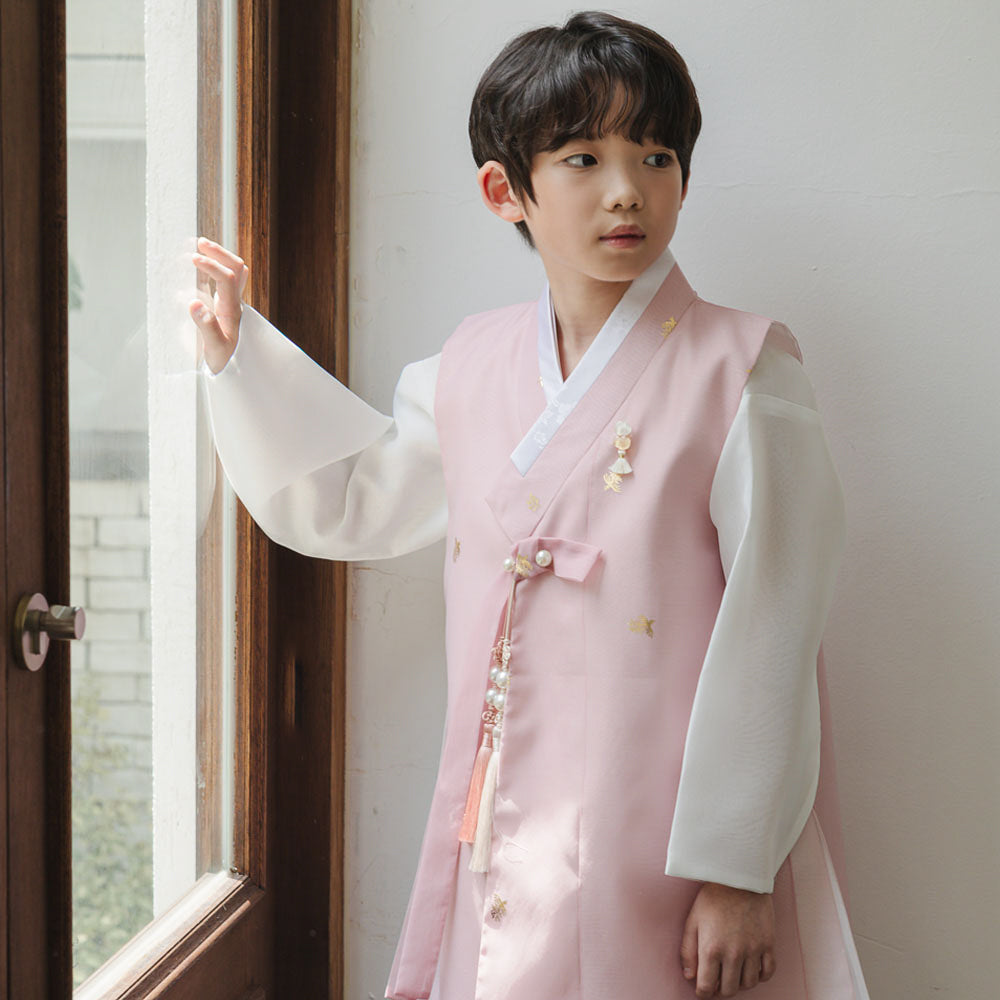 Heesung Pink Boy Hanbok (1-9YR) (Copy)