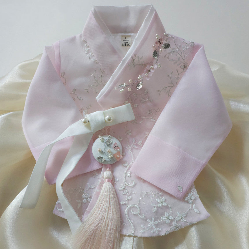 Paige Yellow Girl Dress Hanbok