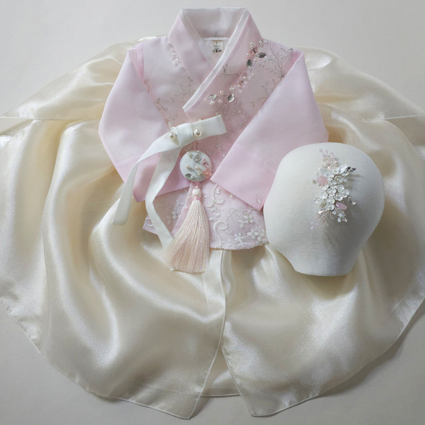 Paige Yellow Girl Dress Hanbok