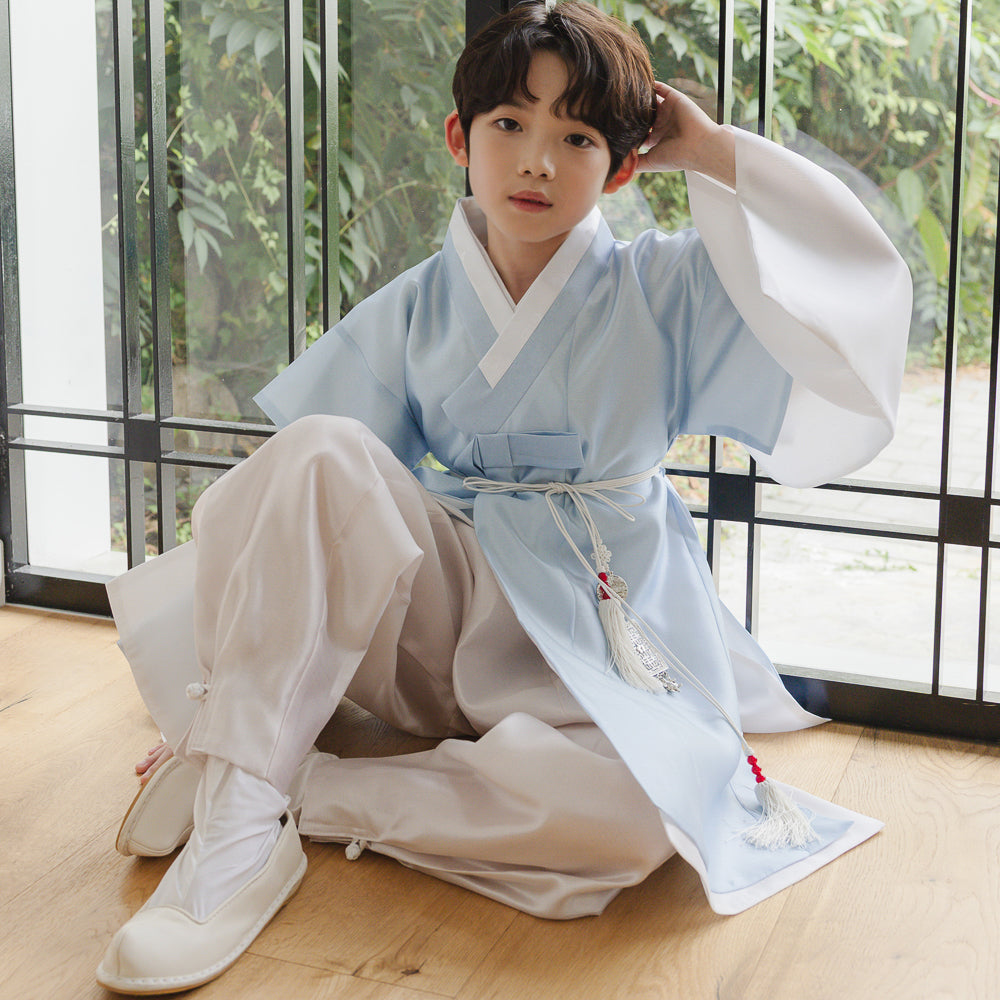 Gunyun Sky Dopo Boy Hanbok (4-10YR)