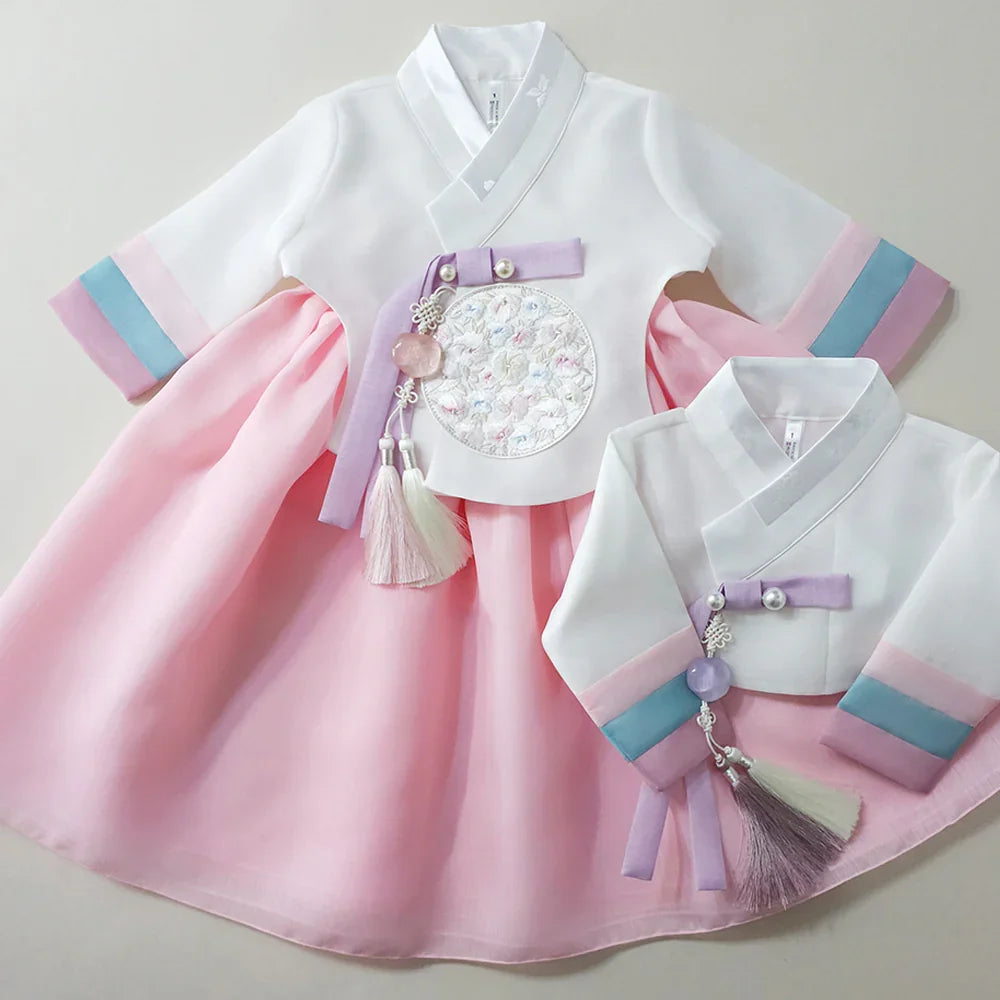 Ramy Pink Girl Hanbok (1-12YR)
