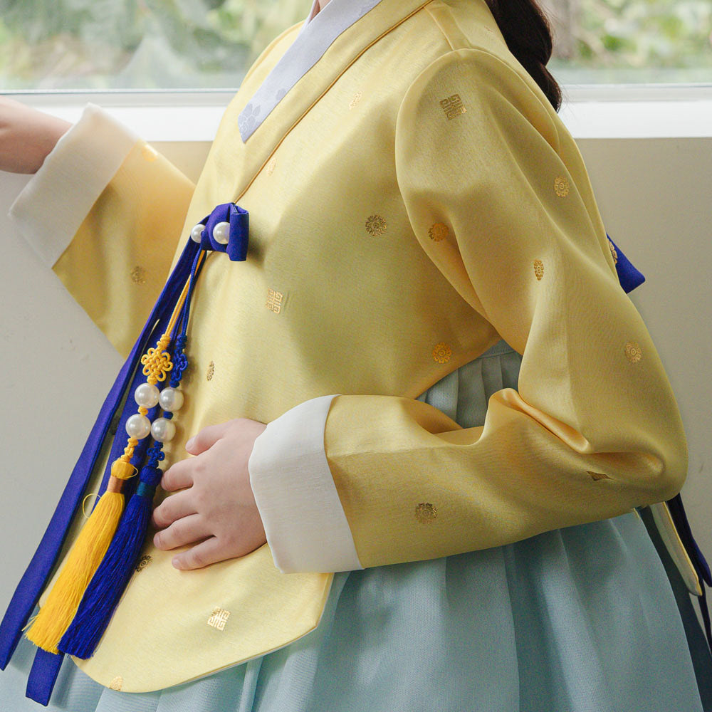 Ian Yellow Sky Girl Hanbok (1-12YR)