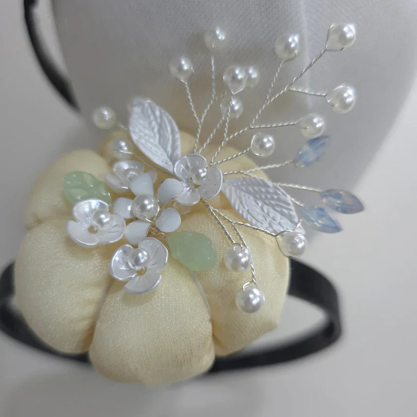 Mina Floral Pumpkin Headband