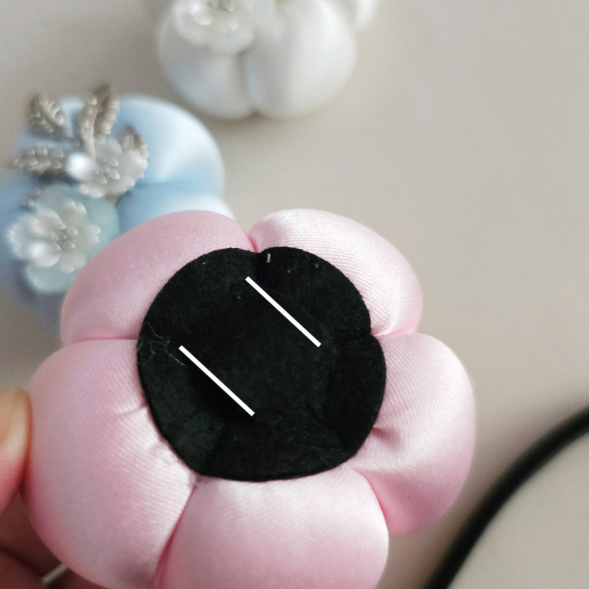 Blooming Charm Hanbok Headband