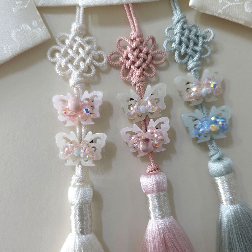Crystal Butterfly Norigae