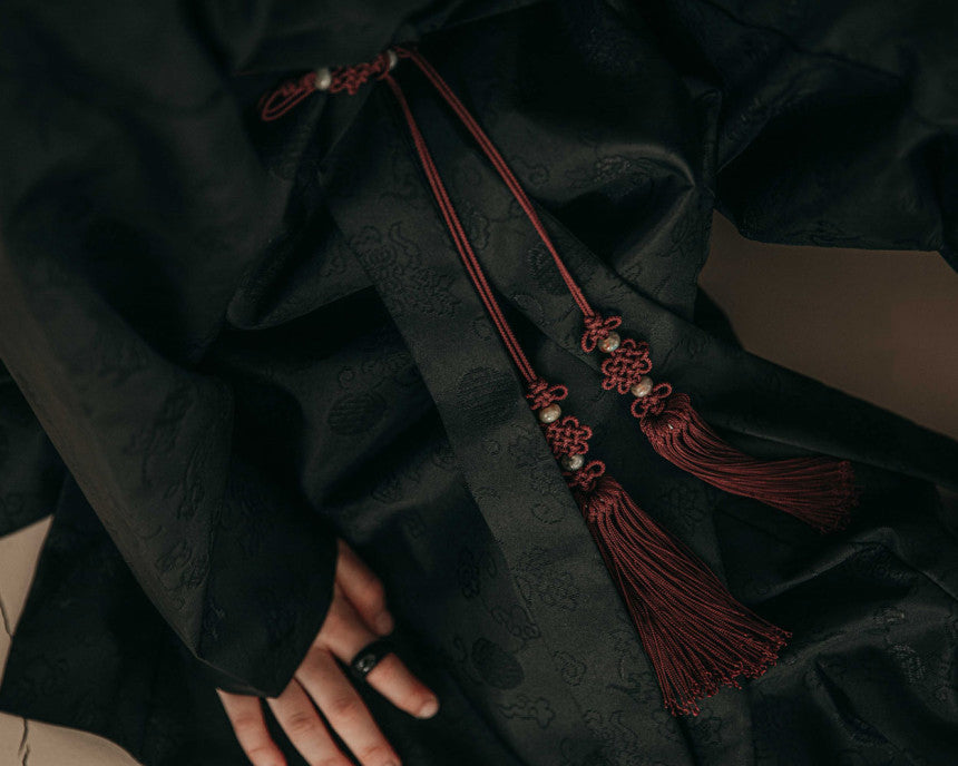 Black Jeoseung Saja Hanbok (1-12YR)