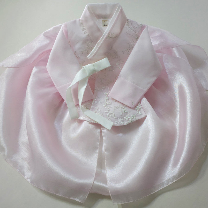 Paige Pink Girl Dress Hanbok