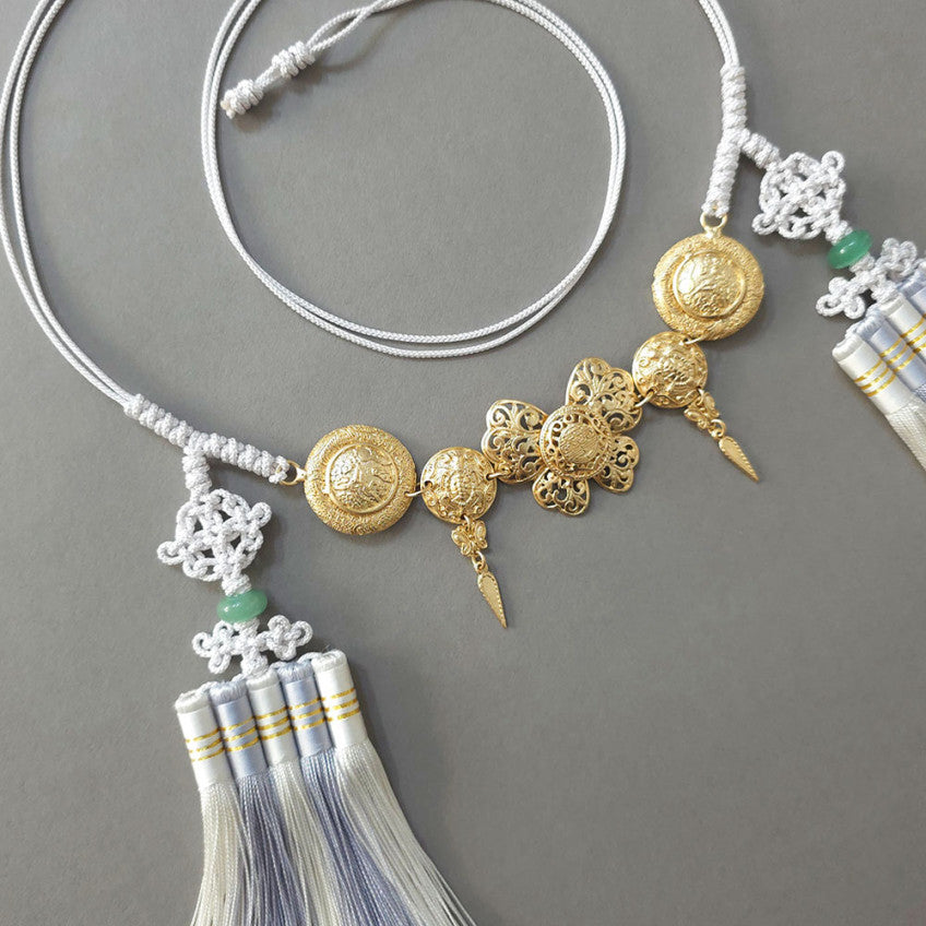 Gold Medal Tassel Belt