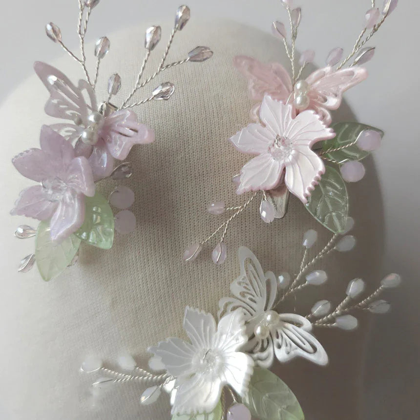 Butterfly Blossom Hairpin - Native Korean