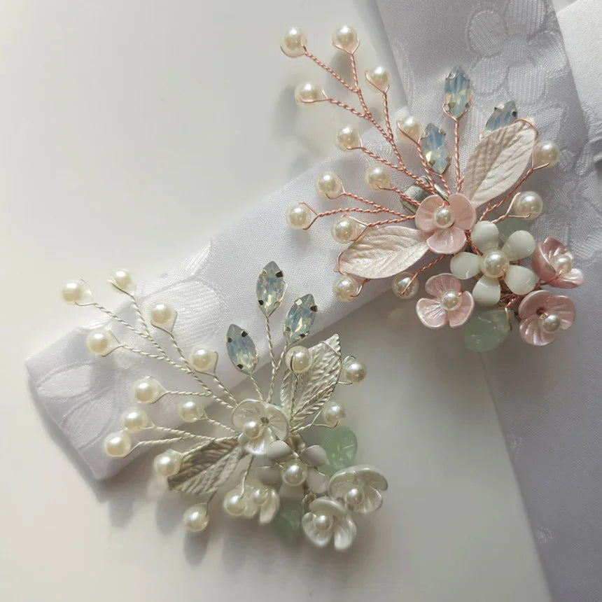 Mina Floral Brooch - Native Korean