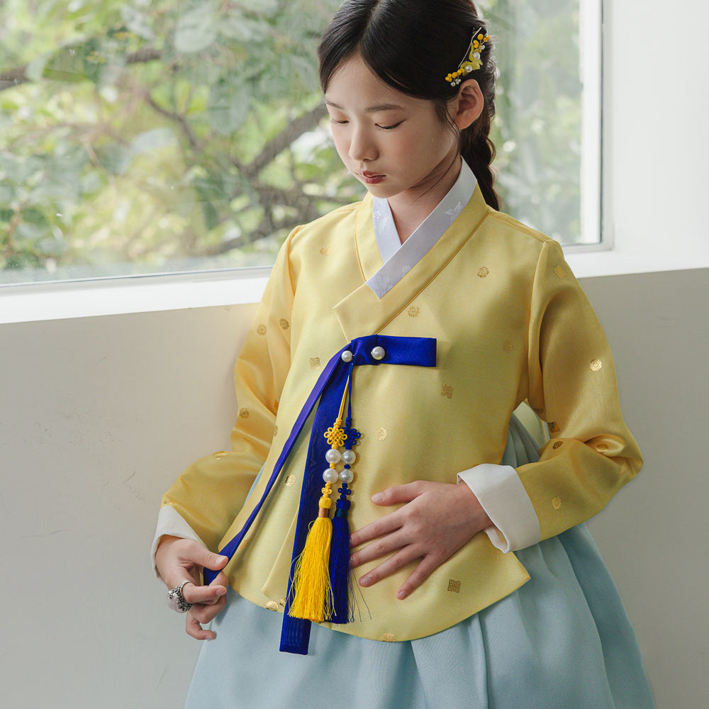 Ian Yellow Sky Girl Hanbok (1-12YR)