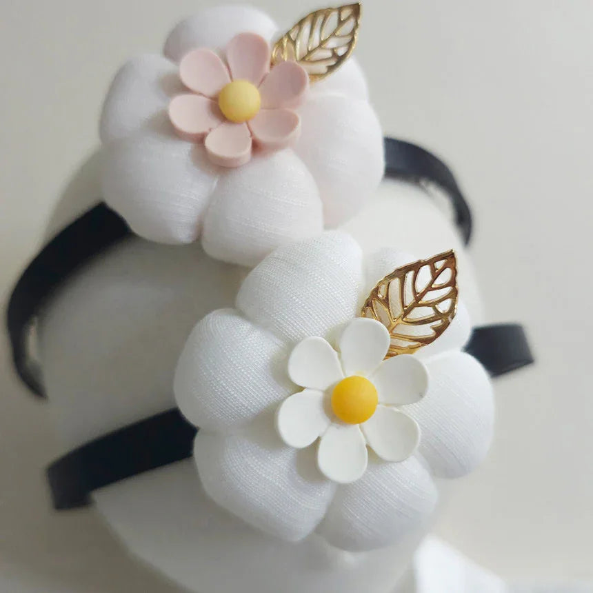 Daisy Blossoms Hanbok Headband