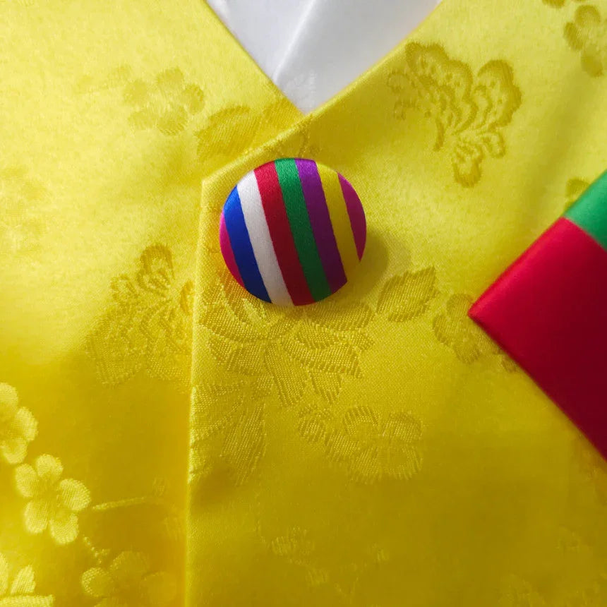 Hoo Yellow Boy Hanbok (100D-1YR) - Native Korean