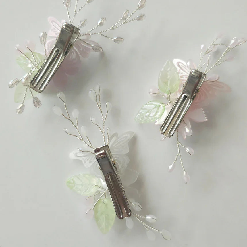 Butterfly Blossom Hairpin - Native Korean