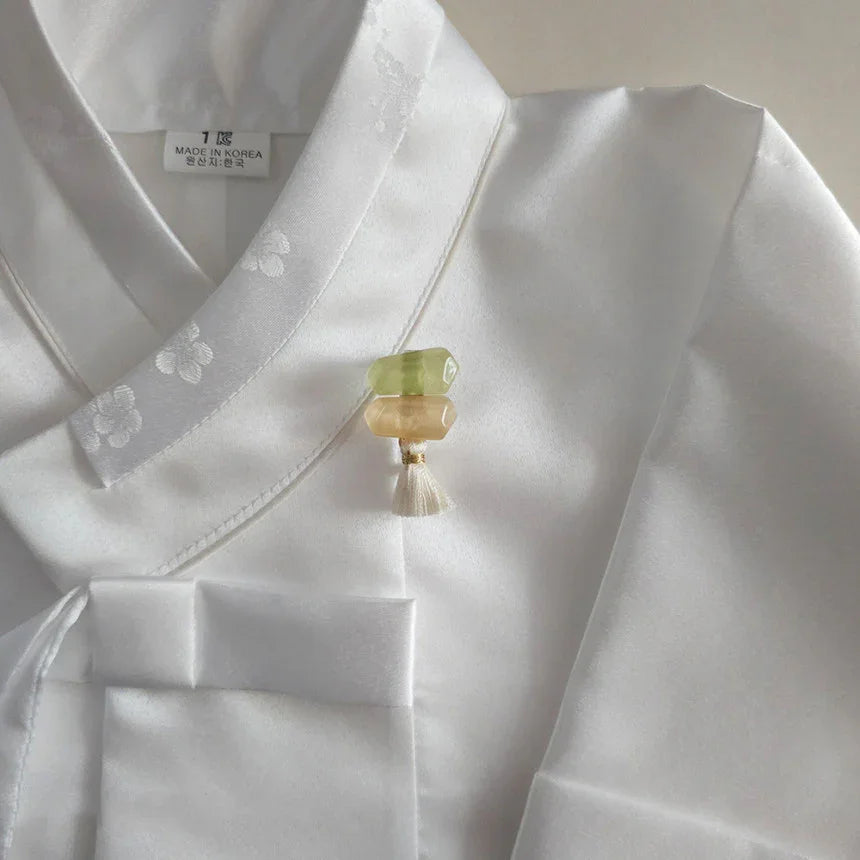 Harmony Stone Brooch - Native Korean