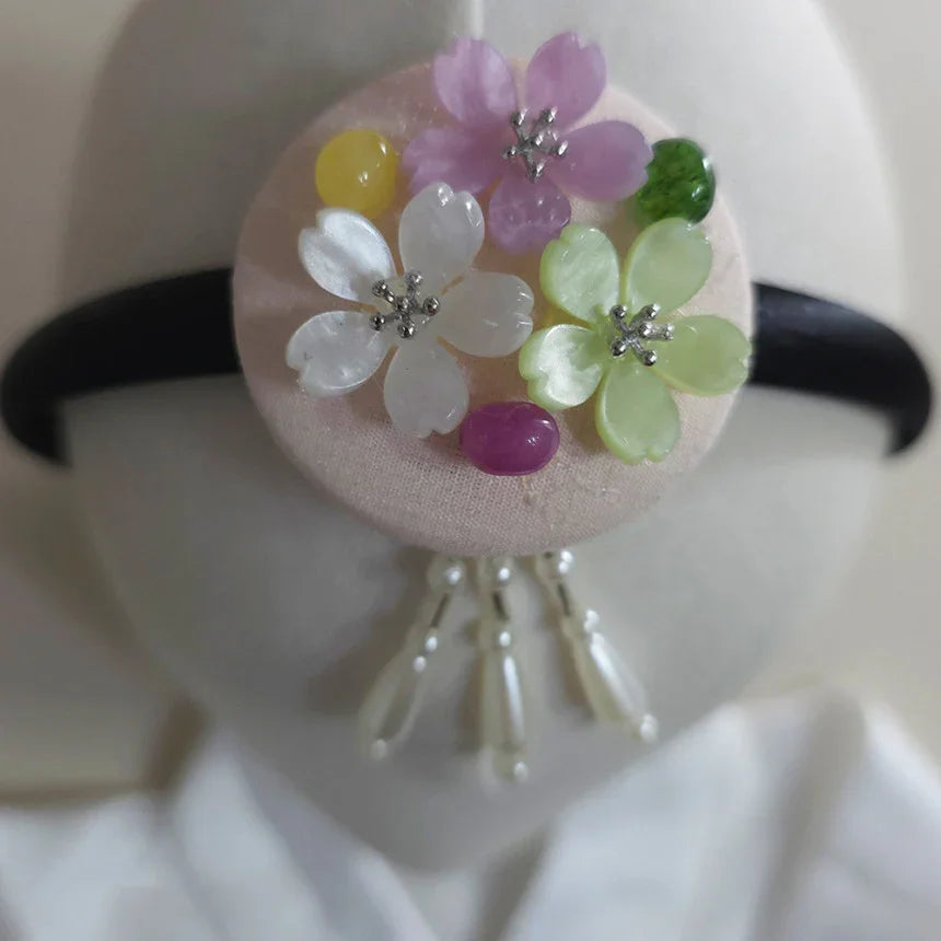 Floral Garden Headband - Native Korean