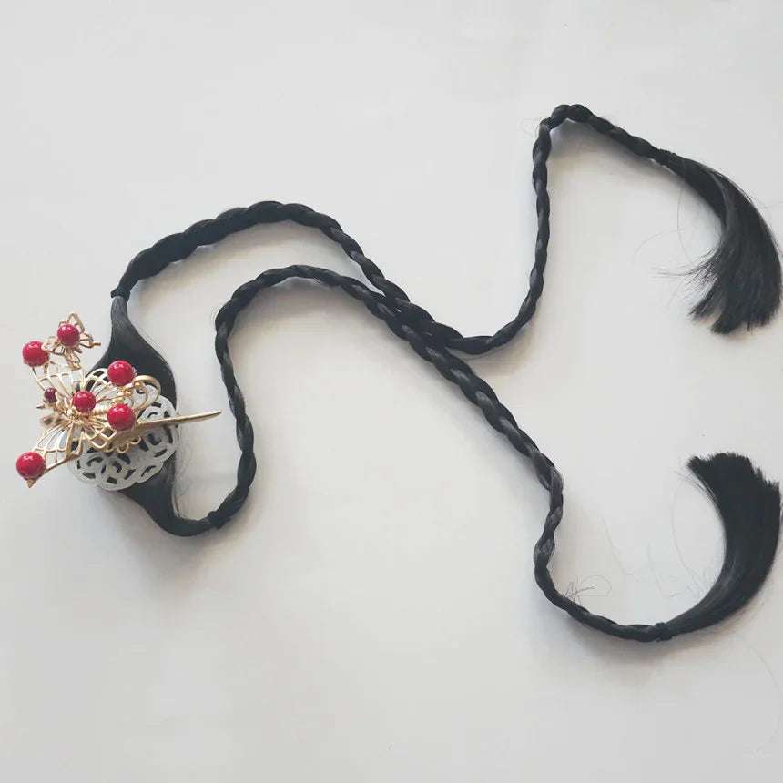 Phoenix Jade Wreath Hairpiece - Native Korean