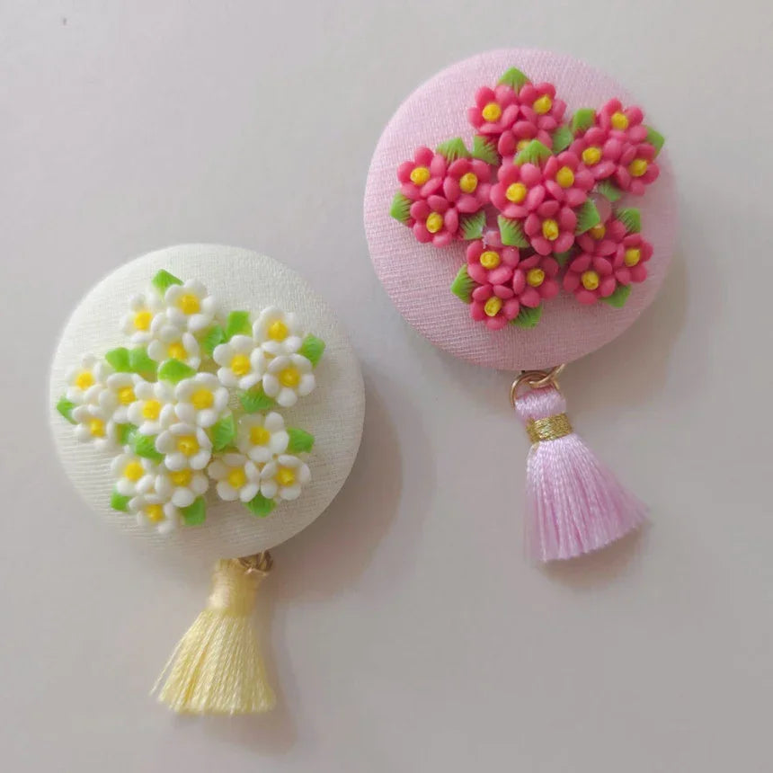 Sweet Hydrangea Brooch