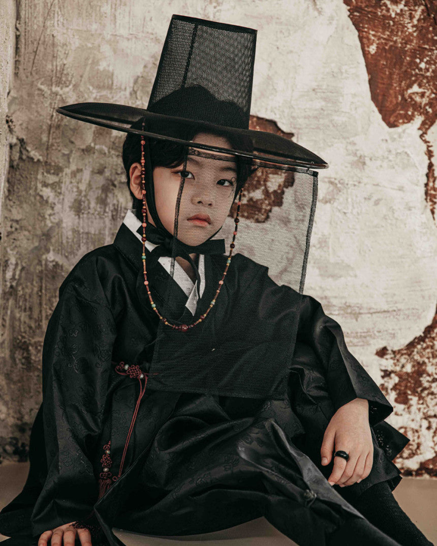 Black Jeoseung Saja Hanbok (1-12YR)