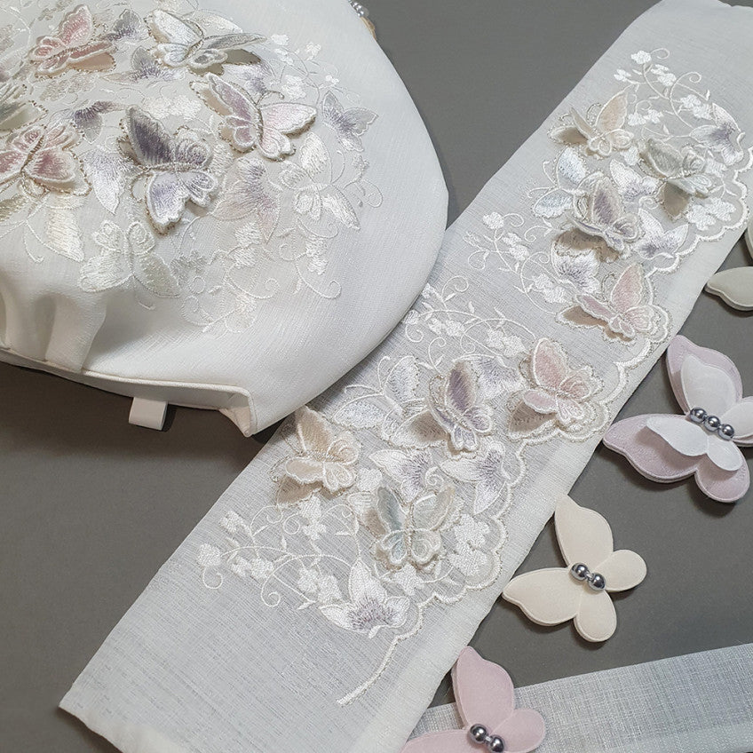 Butterfly Embroidery Jobawi (2 colors - S)