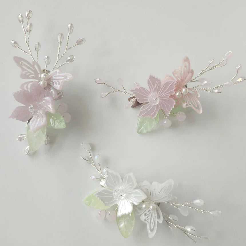 Butterfly Blossom Hairpin - Native Korean