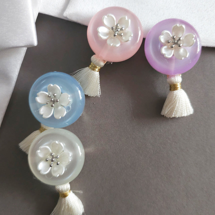 Bloom Button Brooch