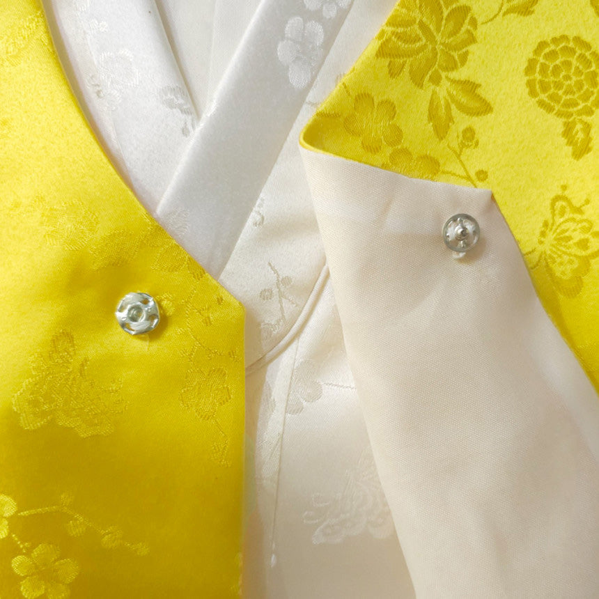 Hoo Yellow Boy Hanbok (100D-1YR)