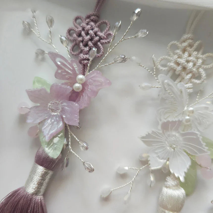 Butterfly Blossom Norigae - Native Korean