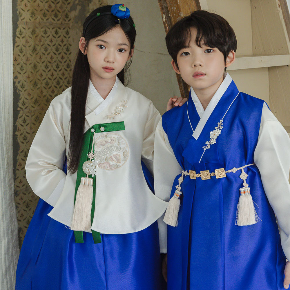 Yoonwoo Blue Boy Hanbok (100D-10YR)