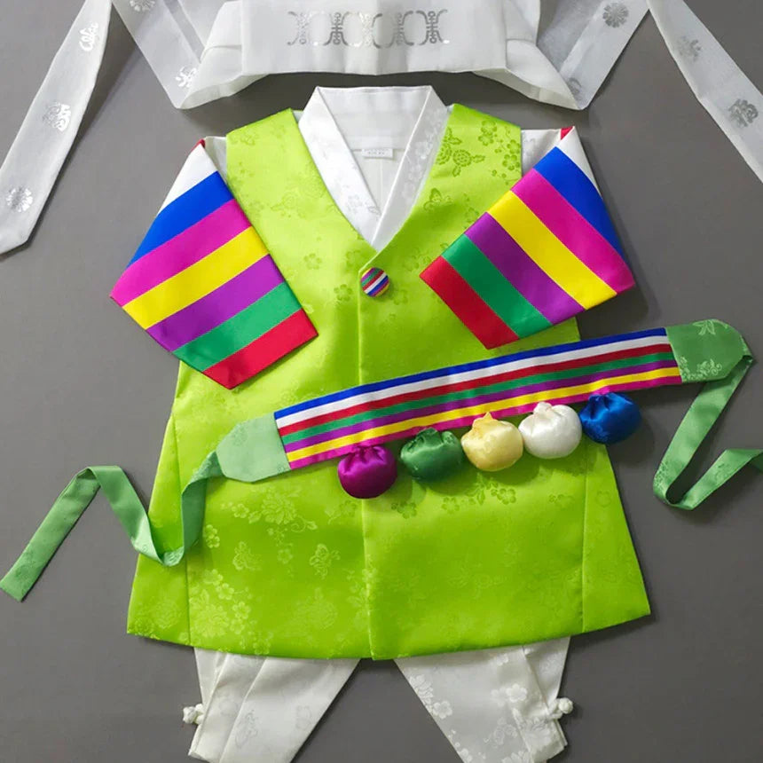 Hoo Green Boy Hanbok (100D-1YR)