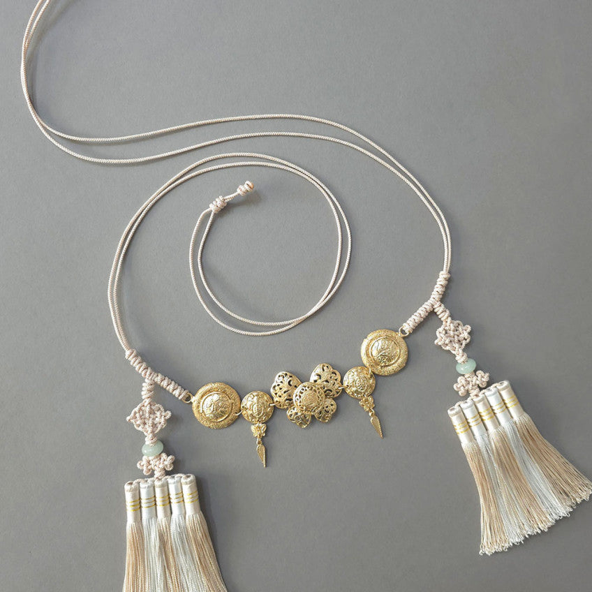 Gold Medal Tassel Belt