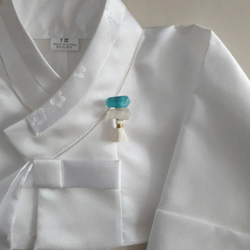 Harmony Stone Brooch - Native Korean