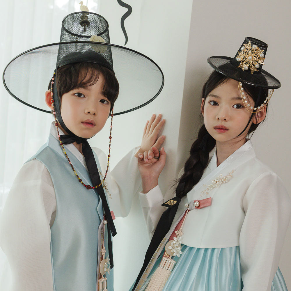 Eunkyo Sky Vest Boy Hanbok (1-12YR)
