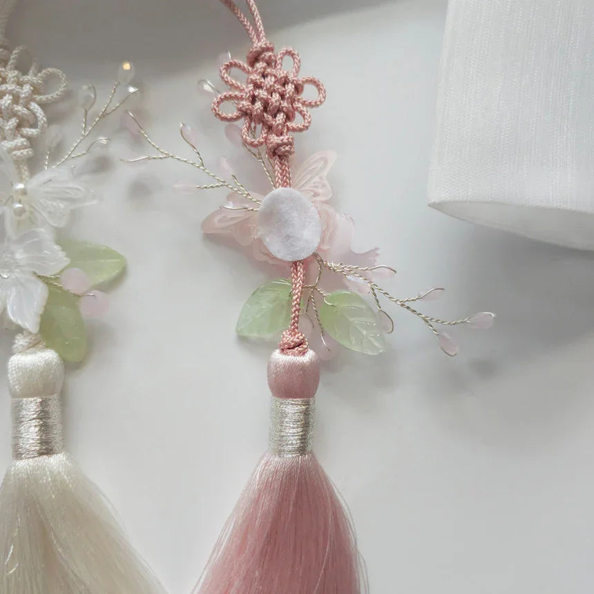 Butterfly Blossom Norigae - Native Korean