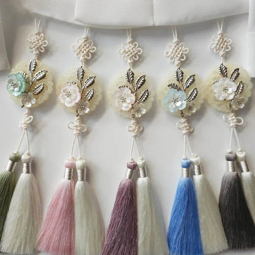 Blooming Charm Tassel Norigae - Native Korean