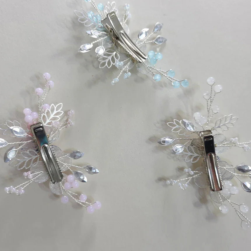 Liv Floral Crystal Hairpin