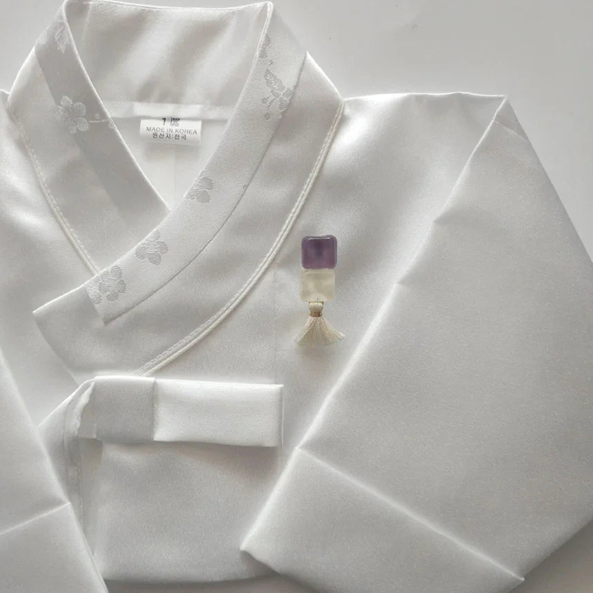 Moonstone Glow Brooch - Native Korean