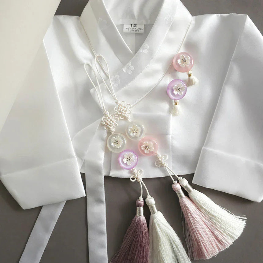 Bloom Button Tassel Norigae