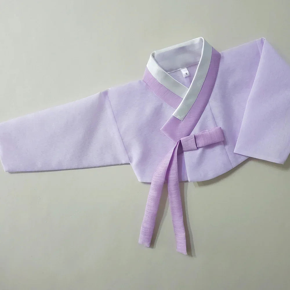 Aekyoung Purple Girl Hanbok (1-10YR) - Native Korean