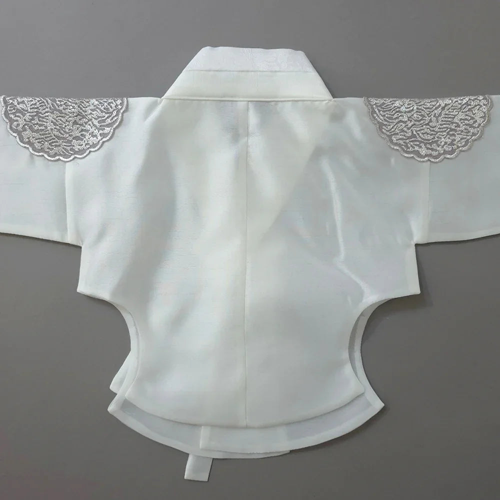 Sungbin Pleated Sky Girl Hanbok (100D-10YR) - Native Korean