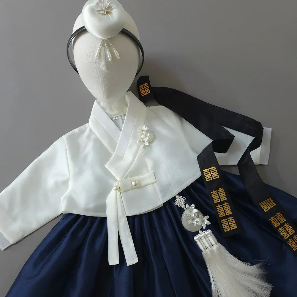 Lynn Navy Girl Hanbok (100D-10YR)