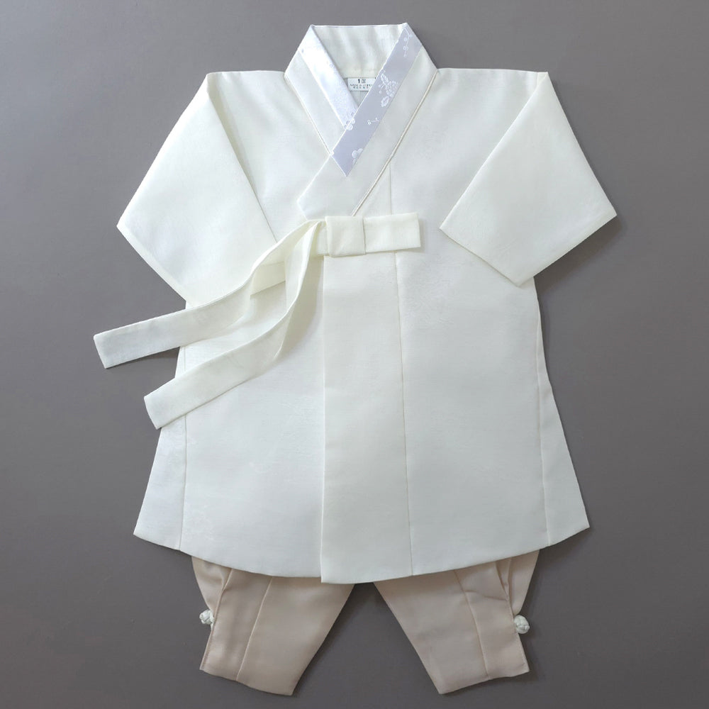 Doha Beige Boy Hanbok (100D-10YR)