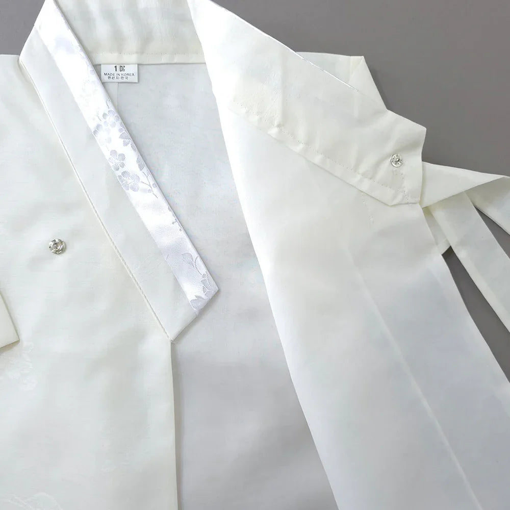 Doha Beige Boy Hanbok (100D-10YR) - Native Korean