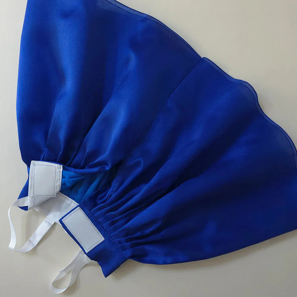 Dongwha Yellow Blue Girl Hanbok (1-12YR) - Native Korean